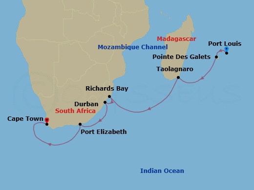 Cruise Map