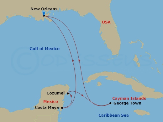 Cruise Map