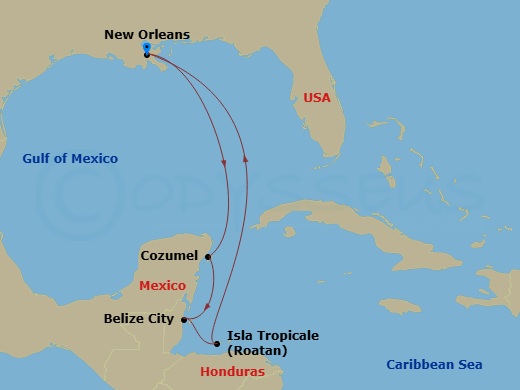 Cruise Map