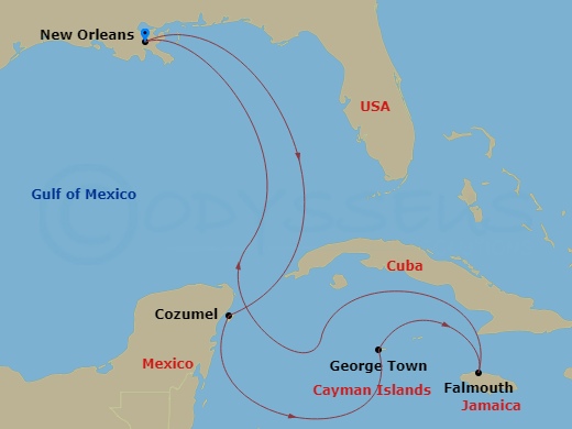 Cruise Map
