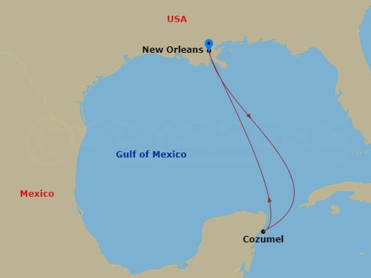 Cruise Map