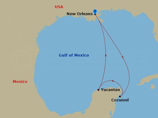 Cruise Map
