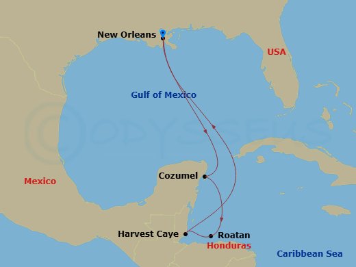 Cruise Map