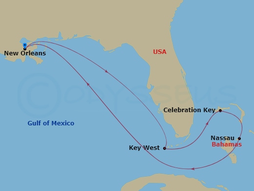Cruise Map