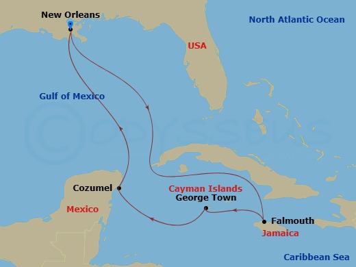 Cruise Map