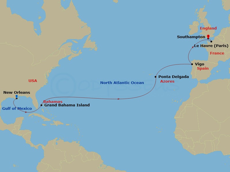 Cruise Map