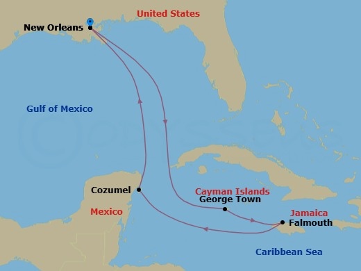Cruise Map