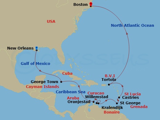 Cruise Map