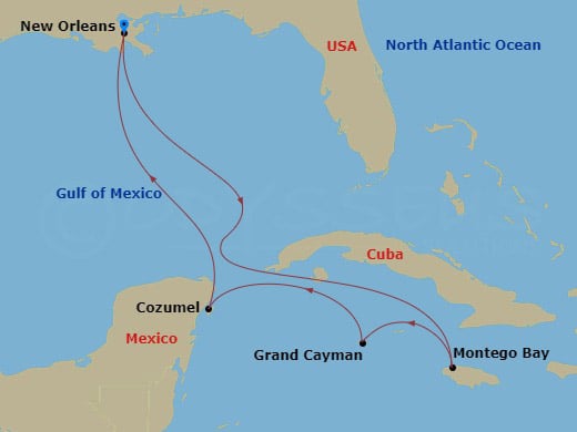 Cruise Map