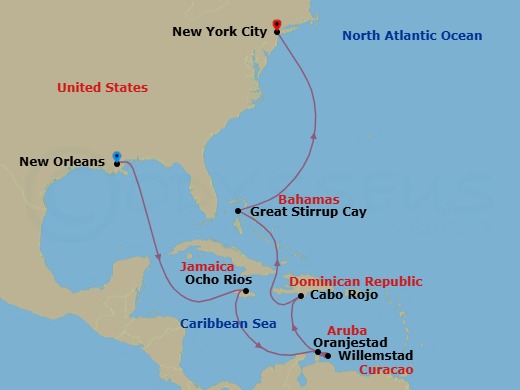 Cruise Map