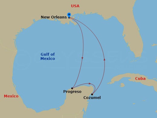 Cruise Map