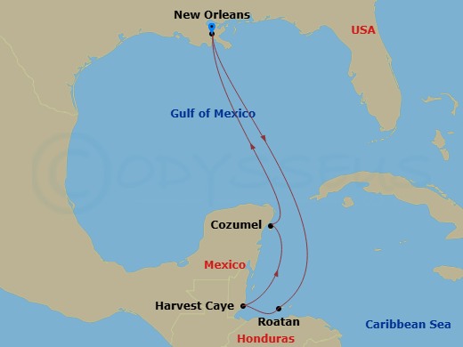 Cruise Map