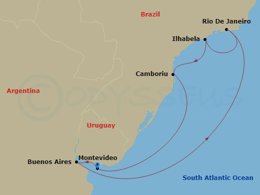 Cruise Map