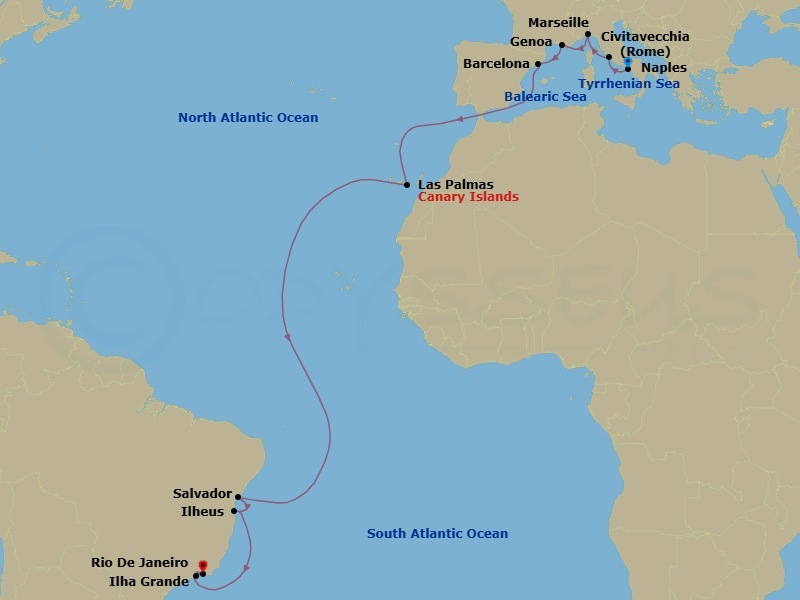 Cruise Map