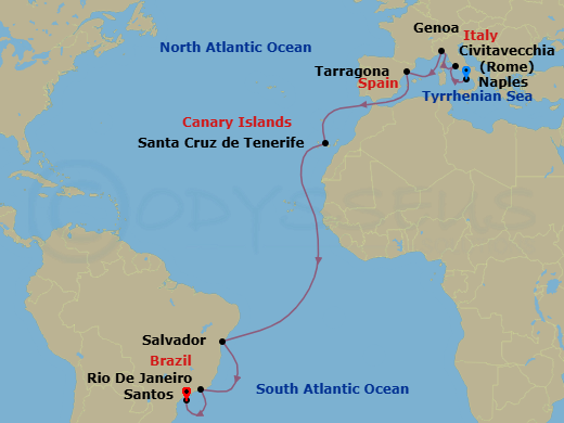 Cruise Map