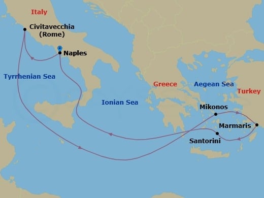 Cruise Map