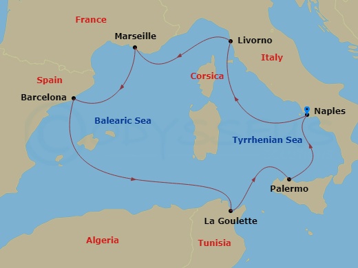 Cruise Map