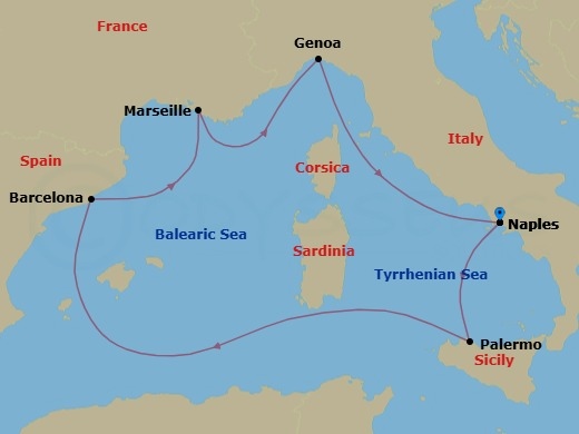 Cruise Map