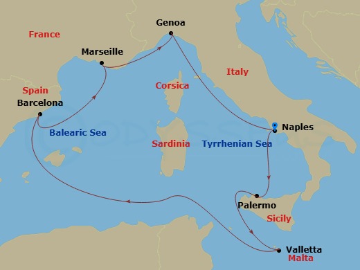 Cruise Map