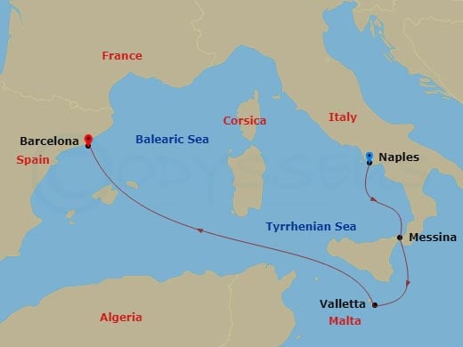 Cruise Map