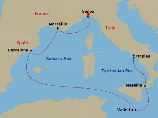 Cruise Map