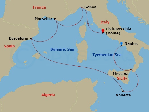 Cruise Map