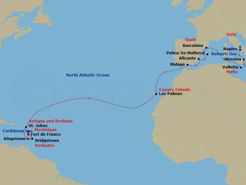 Cruise Map