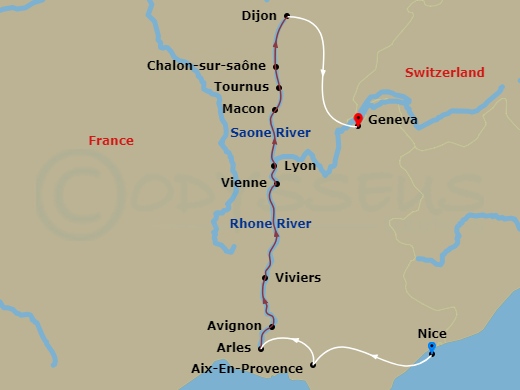 Cruise Map