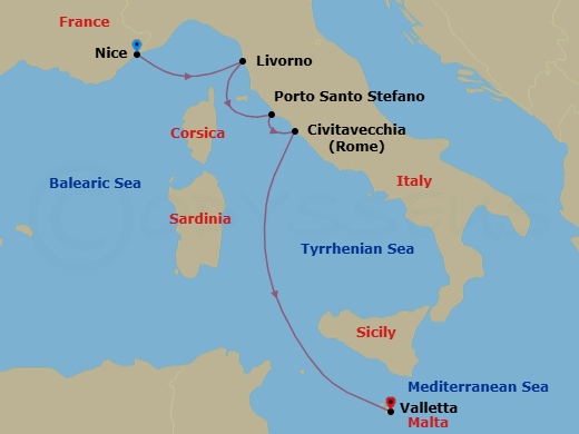 Cruise Map