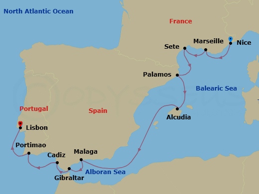 Cruise Map