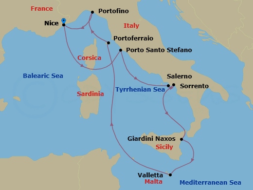 Cruise Map