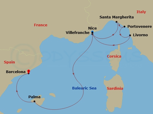 Cruise Map
