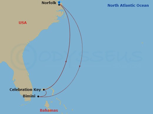 Cruise Map