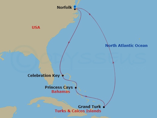 Cruise Map