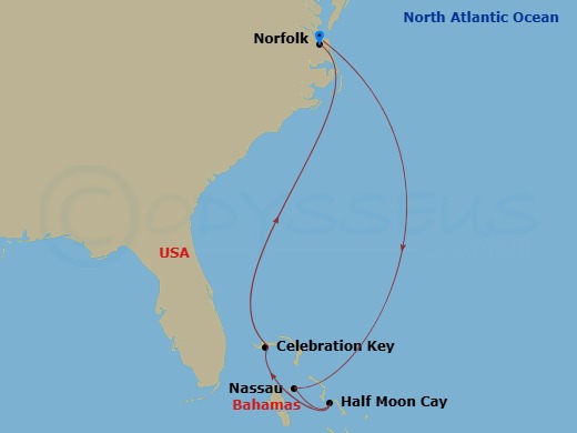 Cruise Map