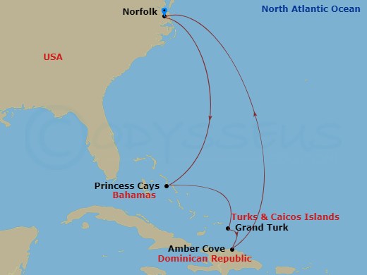 Cruise Map