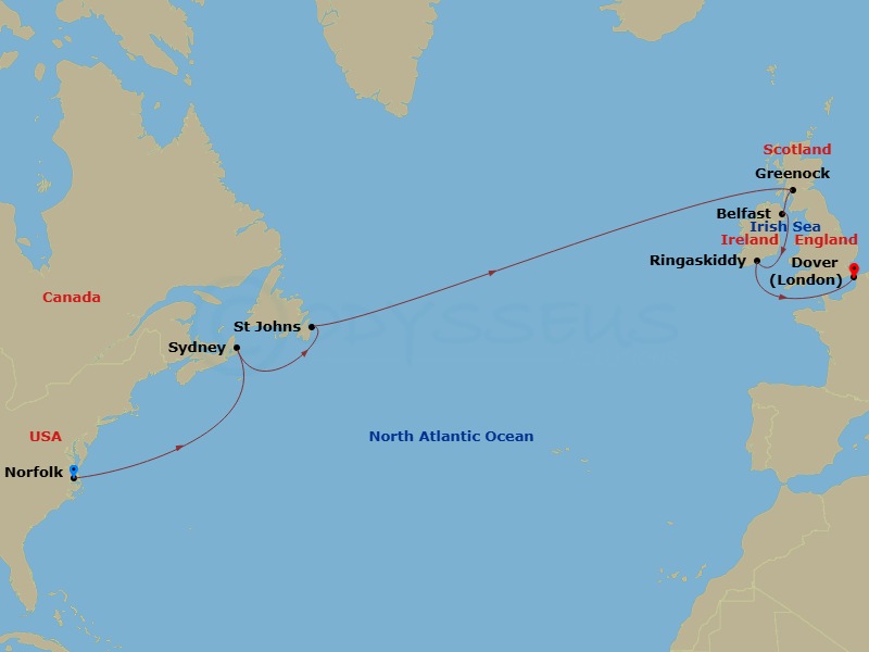 Cruise Map