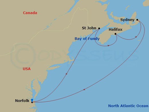 Cruise Map