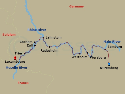 Cruise Map