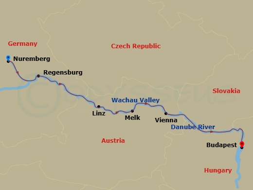Cruise Map