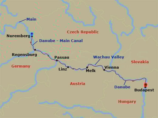 Cruise Map