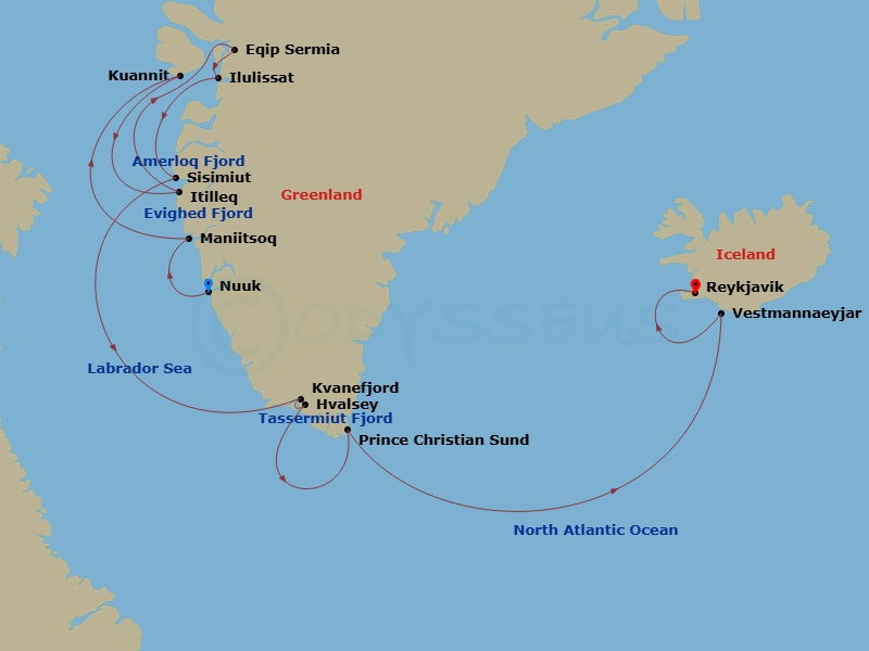 Cruise Map