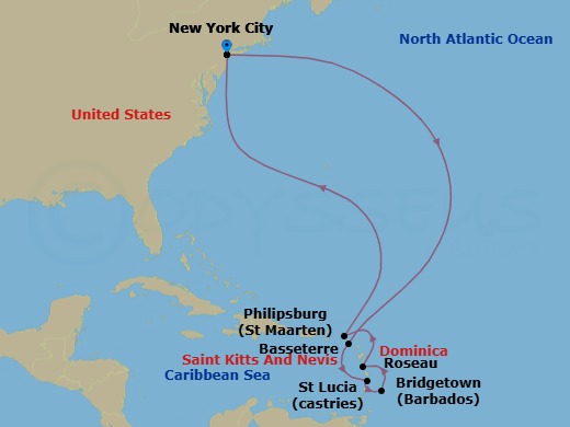 Cruise Map