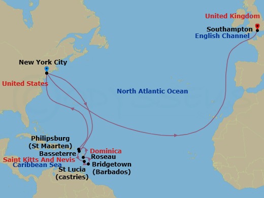 Cruise Map