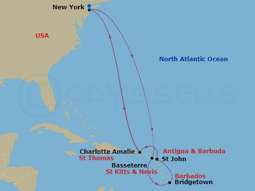Cruise Map