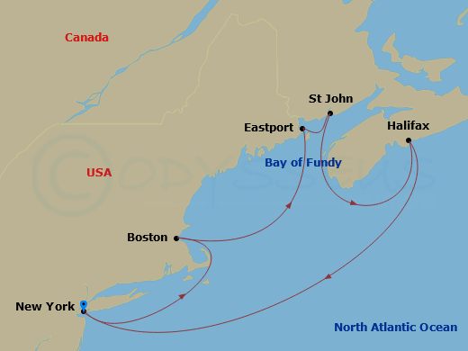 Cruise Map