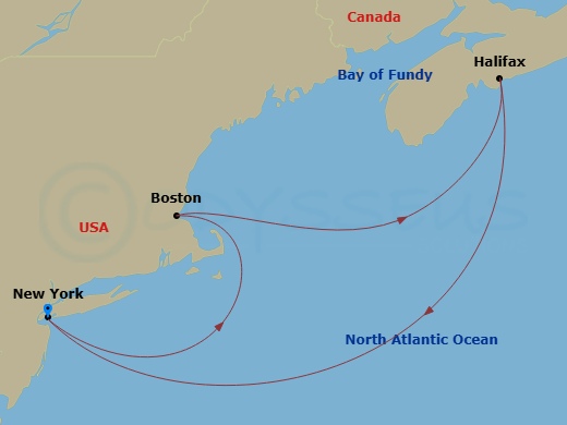 Cruise Map