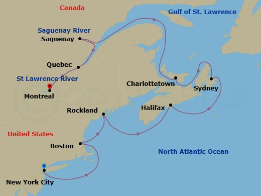 Cruise Map