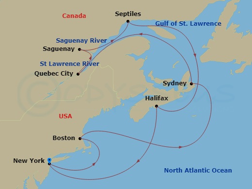 Cruise Map