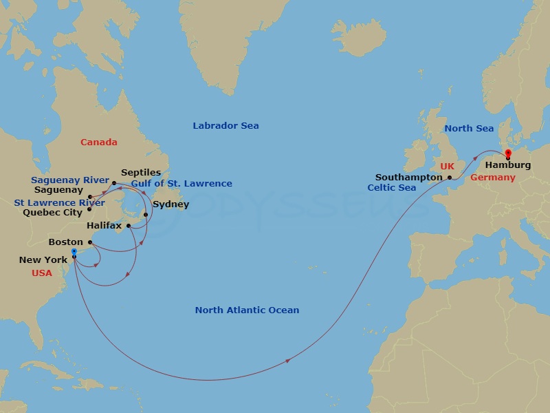 Cruise Map